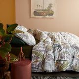 NNEDSZ At Home Primeval Green Quilt Cover Set Queen