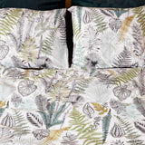 NNEDSZ At Home Primeval Green Quilt Cover Set Queen