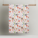 NNEDSZ Glow in the Dark Rainbow Forest Quilt Cover Set Single