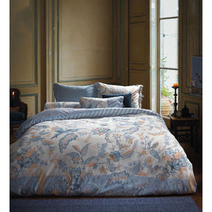NNEDSZ Studio Royal Birds Blue 100% Cotton Quilt Cover Set Queen