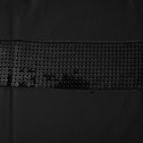 NNEDSZ Accessorize Sequins Black Quilt Cover Set Double