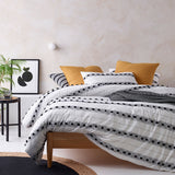 NNEDSZ Vintage Design Homewares Serapian Cotton Quilt Cover Set Queen
