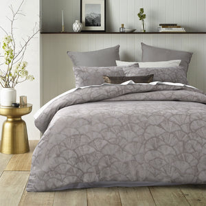 NNEDSZ Accessorize Shells Jacquard Quilt Cover Set Queen