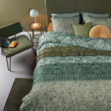 NNEDSZ Bedding House Skin Green Cotton Quilt Cover Set King