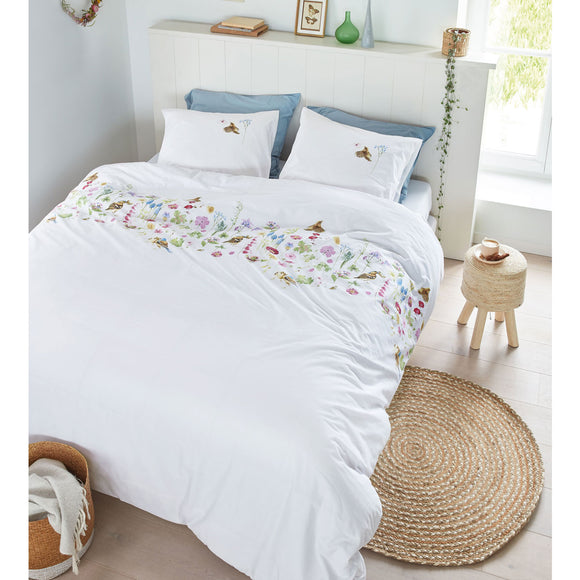 NNEDSZ Marjolein Bastin Spring Scenes Cotton Quilt Cover Set King