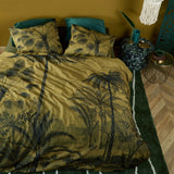 NNEDSZ Bedding House Tour du Monde Ochre Cotton Quilt Cover Set Queen