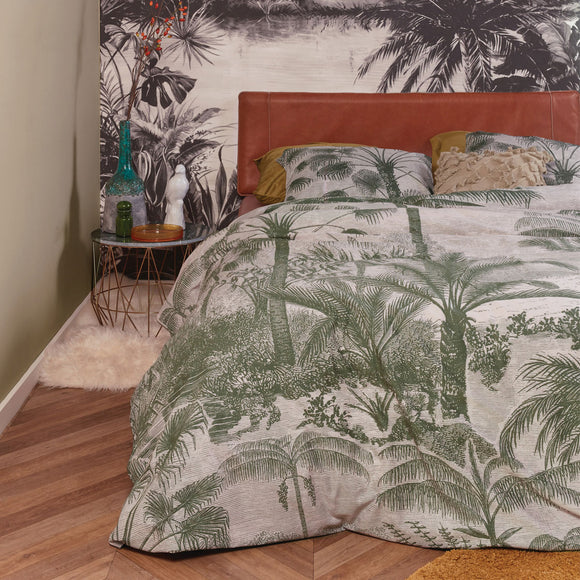 NNEDSZ At Home Tour du Monde Sand Cotton Quilt Cover Set King