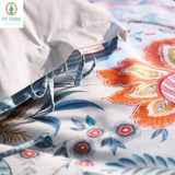 NNEDSZ Studio Tree of Life White 100% Cotton Quilt Cover Set Queen