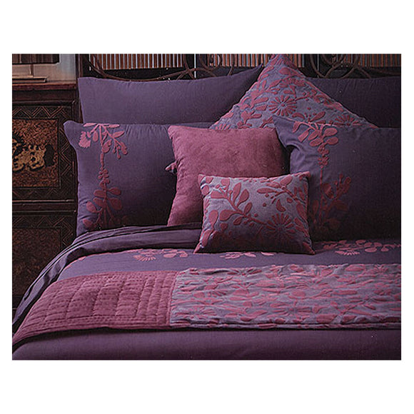 NNEDSZ Accessorize Utopia Purple Quilt Cover Set Double