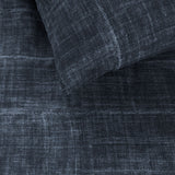 NNEDSZ Studio Vintage Indigo Dark Blue Cotton Quilt Cover Set King
