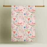 NNEDSZ Glow in the Dark Woodland Park Quilt Cover Set Single