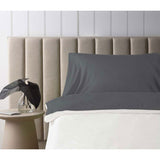 NNEDSZ Accessorize Self Tanning Polyester Cotton Sheet Protector 145cm x 220cm Charcoal