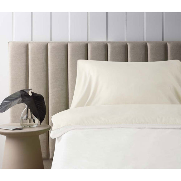 NNEDSZ Accessorize Self Tanning Polyester Cotton Sheet Protector 145cm x 220cm Stone
