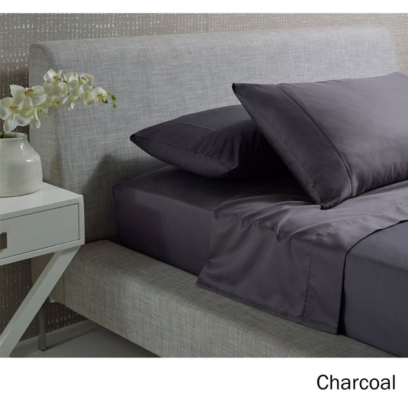 NNEDSZ Accessorize 1000TC Cotton Rich Sheet Set Charcoal Queen