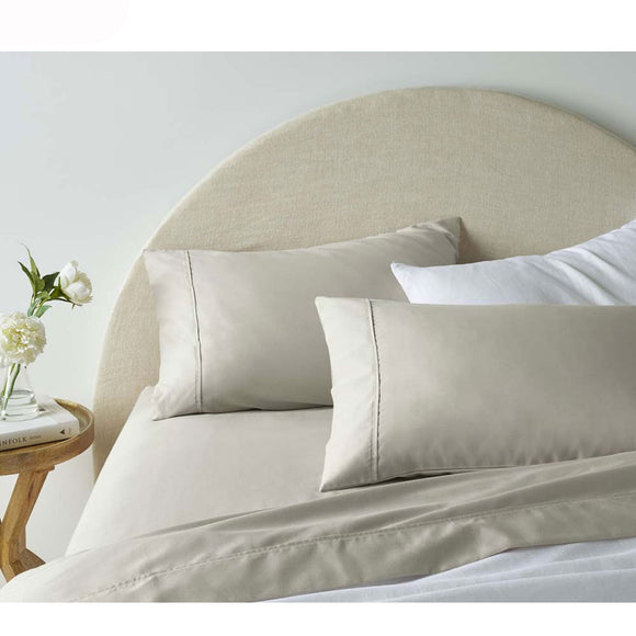 NNEDSZ Accessorize 1900TC Cotton Rich Sheet Set Almond King