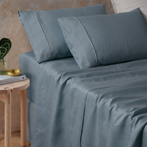 NNEDSZ Vintage Design Homewares Eucalyptus Hemp Sheet Set King