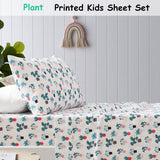 NNEDSZ Plant Kids Printed Sheet Set Single
