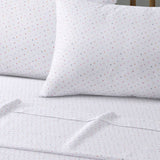 NNEDSZ Big Sleep Polka Printed Microfibre Sheet Set Queen