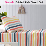 NNEDSZ Seaside Kids Printed Sheet Set Single