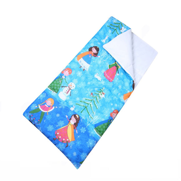 NNEDSZ Glow in The Dark Sleeping Bag Snow Princess