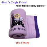 NNEDSZ Giraffe Jungle Friend Baby Blanket 80 x 110 cm