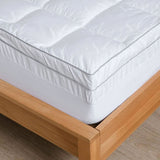 NNEDSZ Accessorize 800GSM Cluster Fibre Mattress Topper Queen
