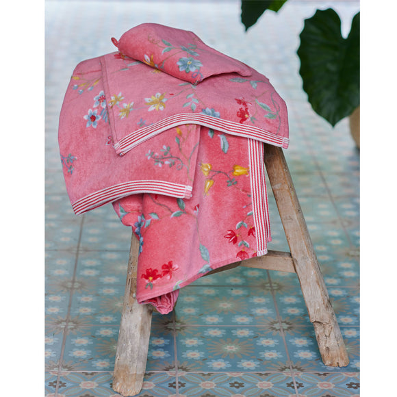 NNEDSZ Studio Les Fleurs Cotton Wash Mitt Pink