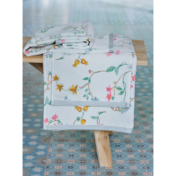 NNEDSZ Studio Les Fleurs Cotton Wash Mitt White