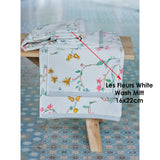 NNEDSZ Studio Les Fleurs Cotton Wash Mitt White