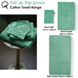 NNEDSZ Studio Tile de Green Wash Mitt 16cm x 22cm