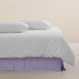 NNEDSZ Vintage Design Homewares Lilac French Linen Valance Queen
