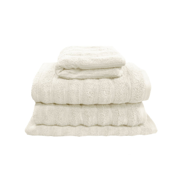 NNEDSZ Home Set of 4 George Collective Cotton Bath Towel Set Snow