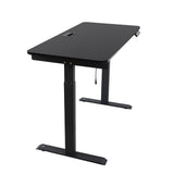 NNEDSZ Electric Standing Desk Sit to Stand Up Motorised Single motor Desks Black