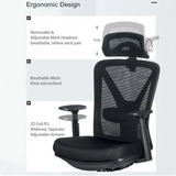NNEDSZ BlitzWolf footrest/headrest/mesh/armrest office gaming chair