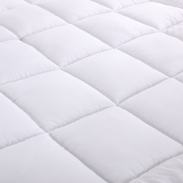 NNEDSZ bamboo cotton fitted mattress topper king single