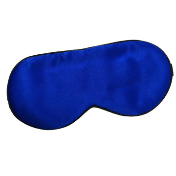 NNEDSZ 100 silk sleep eye mask for women men royal blue