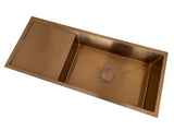 NNEDSZ 2022 Brushed Gunmetal single long bowl drainer stainless steel 304 kitchen sink