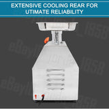 NNEDSZ 1.63HP Commercial Meat Mincer- Electric Grinder & Sausage Maker Filler 1200W