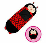 NNEDSZ 2022 Sleeping Bag Happy Nappers Kids Children Blanket Winter fluffy warm Xmas Gift