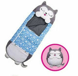 NNEDSZ 2022 Sleeping Bag Happy Nappers Kids Children Blanket Winter fluffy warm Xmas Gift