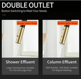 NNEDSZ 2023 Brushed Gold Spout Matte Black pull out with spray function kitchen mixer tap faucet