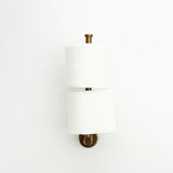NNEDSZ 2024 Round New Toliet Roll Holder brushed copper hand towel holder