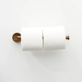 NNEDSZ 2024 Round New Toliet Roll Holder brushed copper hand towel holder