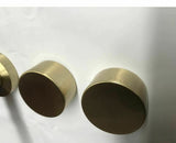 NNEDSZ 2021 New Burnished Gold Brushed Brass mixer WaterMark WELS round taps wall faucet basin
