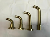 NNEDSZ 2021 New Burnished Gold Brushed Brass mixer WaterMark WELS round taps wall faucet basin