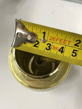 NNEDSZ 2020 new Burnished Brass gold Brushed Pop Up Waste Plug 40 mm NO Overflow
