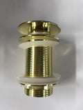 NNEDSZ 2020 new Burnished Brass gold Brushed Pop Up Waste Plug 40 mm NO Overflow