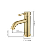 NNEDSZ 2020 New slim round style basin mount tap low faucet matte black tap mixer spout