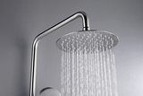 NNEDSZ 2023 Brushed Nickel Solid Stainless Steel 304 made shower set w diverter 200 mm head sprayer hand held head Suit Outdoor