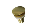 NNEDSZ 2021 new brushed Nickel Brushed stainless steel Pop Up Waste Plug 40 mm NO Overflow